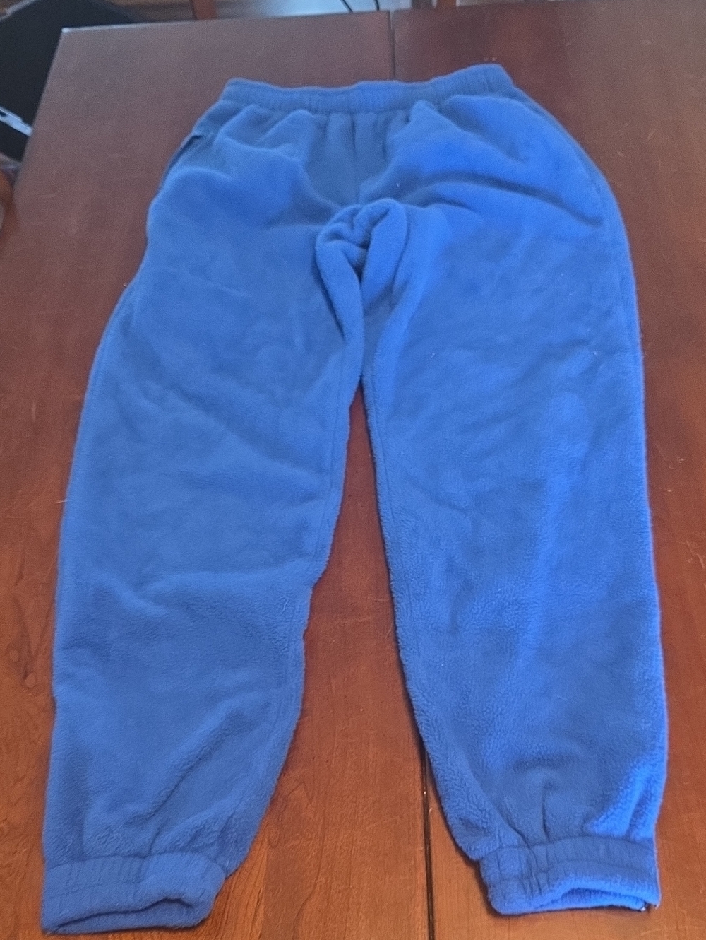 Men's Blue Fleece Jogger Sweatpants - Cozy Everyday Comfort